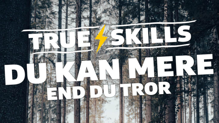 True-Skills - du kan mere, end du tror.